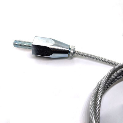 স্ন্যাপ হুক টগল ক্যাবল গ্রিপার সাসপেনশন কিট সঙ্গে স্টিলের তারের দড়ি crimped