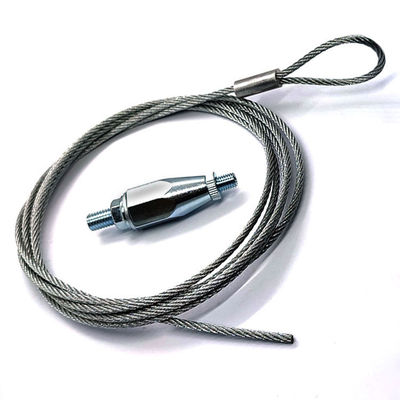 ঝুলন্ত তারের আলো ইস্পাত তারের সাসপেনশন সিলিং কেবল গ্রিপার