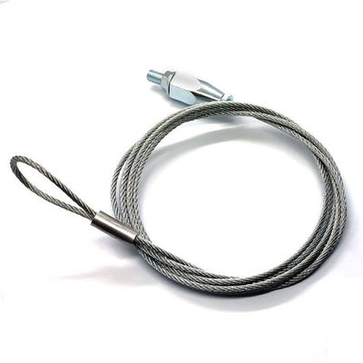 ঝুলন্ত তারের আলো ইস্পাত তারের সাসপেনশন সিলিং কেবল গ্রিপার