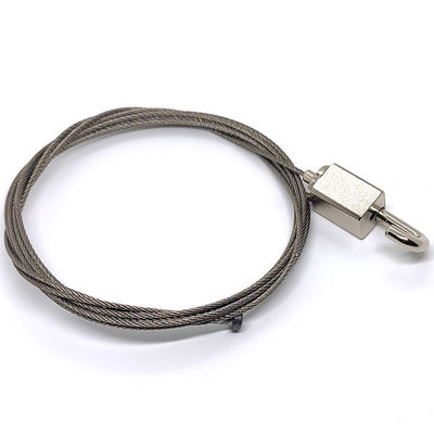 স্ব-লকিং ব্রাসের ক্যাবল গ্রিপার হ্যাঙ্গার সিগনেজ ক্যাবল হ্যাং সিস্টেম