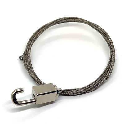 স্ব-লকিং ব্রাসের ক্যাবল গ্রিপার হ্যাঙ্গার সিগনেজ ক্যাবল হ্যাং সিস্টেম