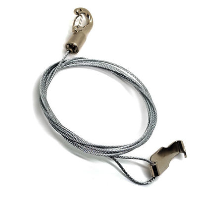 গ্যালারি হ্যাং সিস্টেম ট্র্যাক আনুষাঙ্গিক তারের গ্রিপার স্ন্যাপ হুক জন্য সাইন হ্যাং