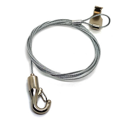 গ্যালারি হ্যাং সিস্টেম ট্র্যাক আনুষাঙ্গিক তারের গ্রিপার স্ন্যাপ হুক জন্য সাইন হ্যাং