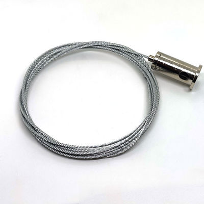 ইস্পাত তারের সমন্বয়যোগ্য সিলিং কেবল গ্রিপার স্ট্রিং লাইটিং সাসপেনশন কিট