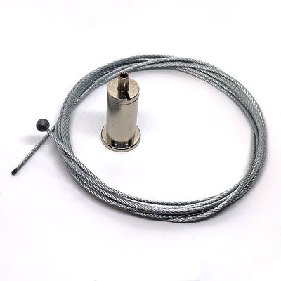 ইস্পাত তারের সমন্বয়যোগ্য সিলিং কেবল গ্রিপার স্ট্রিং লাইটিং সাসপেনশন কিট