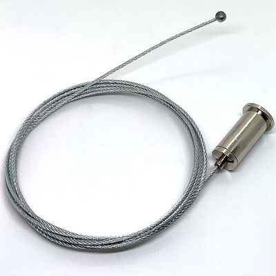 ইস্পাত তারের সমন্বয়যোগ্য সিলিং কেবল গ্রিপার স্ট্রিং লাইটিং সাসপেনশন কিট