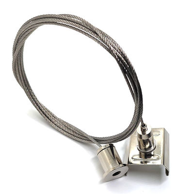 এক্সটিএসসি ট্র্যাকের জন্য অ্যালুমিনিয়াম প্যানেল ক্লিপ সহ তারের তারের গ্রিপার সাসপেনশন কিট