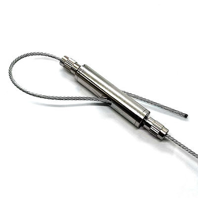 নিকেল পেইন্ট ব্রাস লুপিং গ্রিপার রেজল্যুটেবল এয়ারক্রাফট ক্যাবল হ্যাং কিট