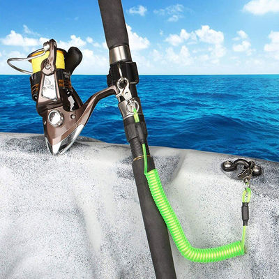 পেশাদার সামঞ্জস্যযোগ্য প্রত্যাহারযোগ্য সুরক্ষা প্লাস্টিক লেপা স্প্রিং স্টিল কয়েলড টুল ল্যানিয়ার্ড