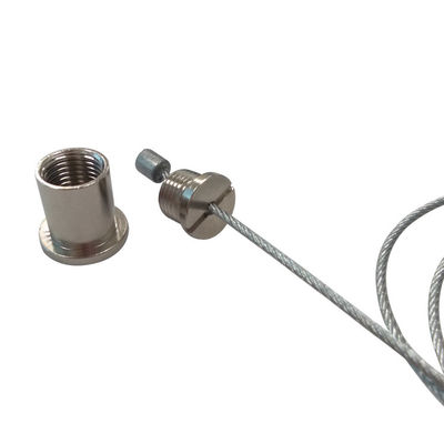 বিমানের ক্যাবল গ্রিপার সাসপেনশন হ্যাংিং কিট ইস্পাত তারের জন্য সিগনেজ প্রদর্শন সিস্টেম