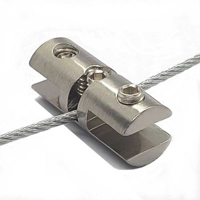 নতুন গরম বিক্রয় আইটেম ডিসপ্লে ফিক্সচার গ্লাস ক্ল্যাম্প জন্য ক্যাবল ডিসপ্লে সিস্টেম