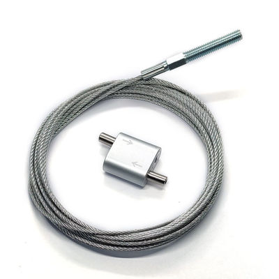 লোহা সাসপেনশন কিট LED প্যানেল লাইটের জন্য লুপিং গ্রিপার সহ নিয়মিত ঝুলন্ত তারের কিট