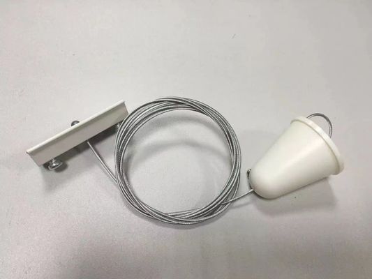 ট্র্যাক লাইটিং সাসপেনশন কিটস ওয়্যার সিলিং গ্রিপার ক্ল্যাম্প হোল্ডার ধাতু সহ