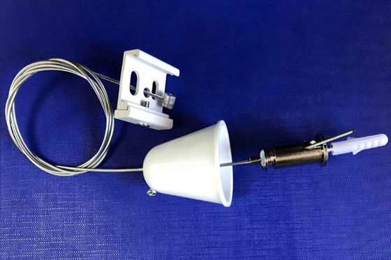 এলইডি ট্র্যাক লাইটিং সাসপেনশন কিটস ওয়্যার হ্যাংিং কিট ট্র্যাক ক্লিপ সহ ক্যাবল গ্র্যাপার