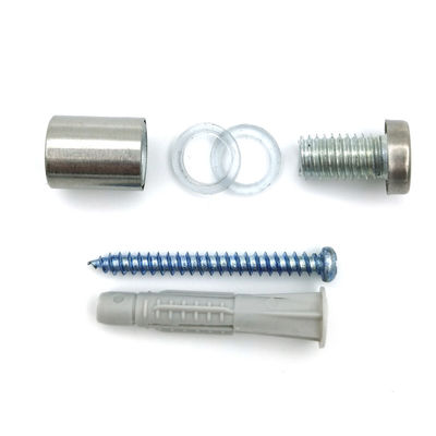 ওয়াল স্ট্যান্ডফ হোল্ডার সাইন স্ট্যান্ডফ মাউন্টিং হার্ডওয়্যার ছবির জন্য এক্রাইলিক প্রদর্শন