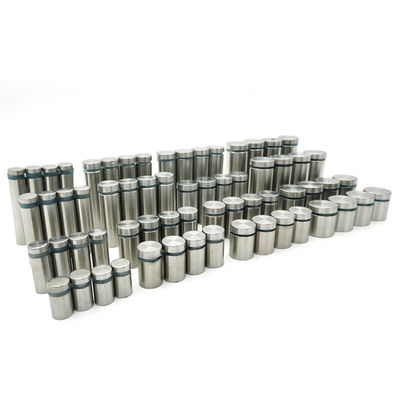 ডিসপ্লে হার্ডওয়্যার স্ট্যান্ডঅফ ইনস্টলেশন অ্যাক্রিলিক সাইন হোল্ডার ফ্ল্যাট টপ এবং সংযোগকারী সহ