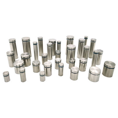 ডিসপ্লে হার্ডওয়্যার স্ট্যান্ডঅফ ইনস্টলেশন অ্যাক্রিলিক সাইন হোল্ডার ফ্ল্যাট টপ এবং সংযোগকারী সহ