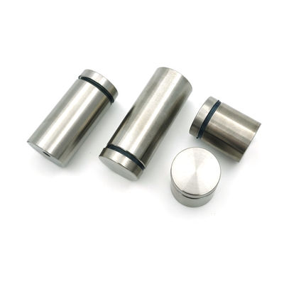 ফাঁকা বিজ্ঞাপন স্ট্যান্ডফ ফিক্সিং ক্ল্যাম্প ডিসপ্লে ক্লিপ স্টেইনলেস স্টীল বিজ্ঞাপন স্ক্রু