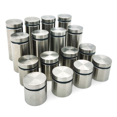 ফাঁকা বিজ্ঞাপন স্ট্যান্ডফ ফিক্সিং ক্ল্যাম্প ডিসপ্লে ক্লিপ স্টেইনলেস স্টীল বিজ্ঞাপন স্ক্রু