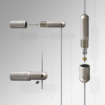 সিলিং রেল হ্যাংিং সিস্টেম স্টেইনলেস স্টীল ওয়্যার সিলিং ওয়াল ওয়্যার ছবি হ্যাং কিট