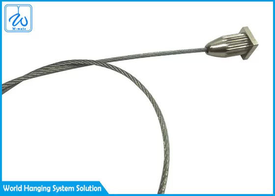 7x7 ক্যাবল সাসপেনশন কিট সাসপেনশন সিলিং জন্য ব্রাস ইস্পাত