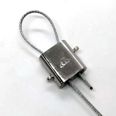 আলোকসজ্জা ব্রাস সামঞ্জস্যযোগ্য তারের দড়ি গ্রিপ লুপ সঙ্গে তারের জন্য লক