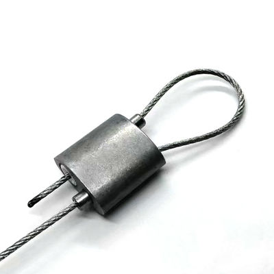 নিয়মিত লুপিং অ্যালুমিনিয়াম ব্রাসের ক্যাবল গ্র্যাপার ব্যবহার করা সহজ