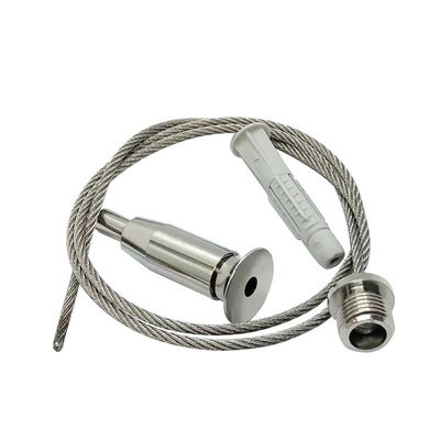 কারখানার কাস্টমাইজড অ্যাডজাস্টেবল কেবল গ্রিপার তারের দড়ি সাসপেনশন সিস্টেমের জন্য