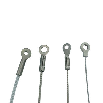 কাস্টম তৈরি হার্ডওয়্যার ৭x৭ সেমি ৭x১৯ সেমি স্টেইনলেস স্টিল তারের দড়ি স্লিং