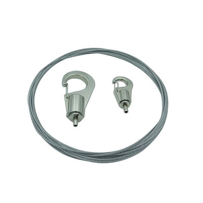 বসন্ত হুক সহ OEM কাস্টমাইজড কেবল গ্রিপার কেবল সাসপেনশন সিস্টেমের জন্য