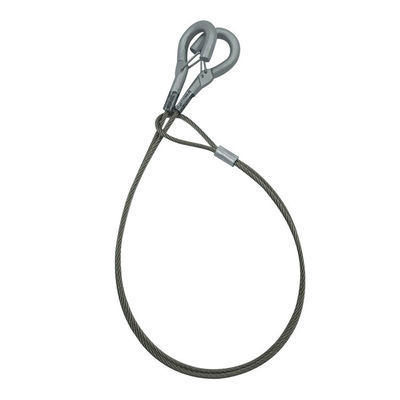 ট্র্যাক লাইট হ্যাং কিট নিয়মিত গ্রিপার স্টিলের তারের তারের সাসপেনশন প্যানেল নেতৃত্বাধীন কিট