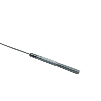 কাস্টম 7x7 থ্রেডেড স্টাডস হেড সিকিউরিটি তারের জন্য গ্যালভানাইজড স্টীল তারের দড়ি