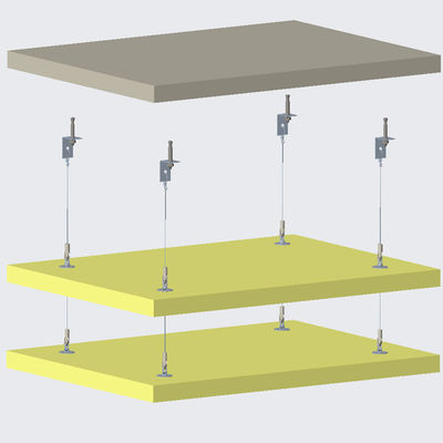 Connect Absorber Anchor 40.5*37MM Of Zinc Alloy Material With Adjustable Wire Kit