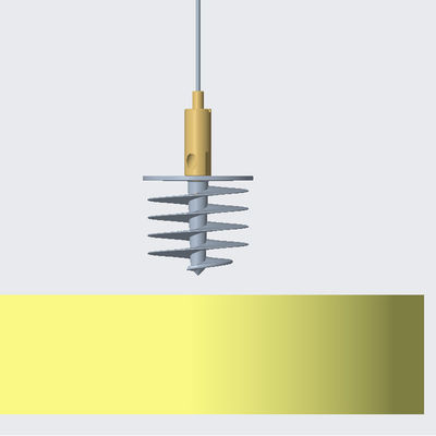 সংযোগযোগ্য তারের কিট শব্দ শোষণকারী প্যানেল সিলিং হ্যাংিং সিস্টেম