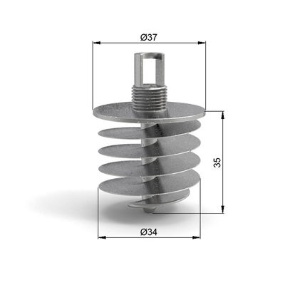 অ্যাকোস্টিক সিলিং সাসপেনশন সিস্টেমের জন্য নিয়মিত তারের কিট সঙ্গে সংযোগ Absorber
