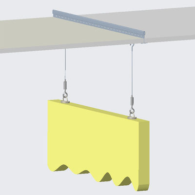 টি বার ট্রিস্ট ক্লিপ সহ গ্রেপল ব্যারেল শেষ ফিক্সিং সাসপেন্ড সিলিং গ্রিডের জন্য