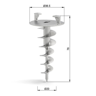 শব্দ শোষণ উপাদান দক্ষ সাসপেনশন সিস্টেম নমনীয় নির্মাণ শব্দ শোষণ সিলিং