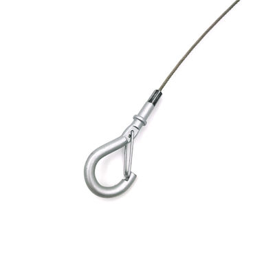 পেন্ডেন্ট স্পিকারের জন্য সাসপেনশন কিট সুরক্ষা স্টেইনলেস স্টীল কেবল তারের দড়ি সিলিং স্পিকার মাউন্ট করা সিলিং এর জন্য, ঝুলন্ত আলো, লক ক্যামেরা, DIY স্পিকার হল বার প্রদর্শনী দোকানে নিরাপত্তা যোগ করুন