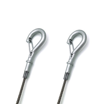 পেন্ডেন্ট স্পিকারের জন্য সাসপেনশন কিট সুরক্ষা স্টেইনলেস স্টীল কেবল তারের দড়ি সিলিং স্পিকার মাউন্ট করা সিলিং এর জন্য, ঝুলন্ত আলো, লক ক্যামেরা, DIY স্পিকার হল বার প্রদর্শনী দোকানে নিরাপত্তা যোগ করুন