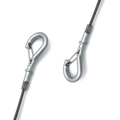 পেন্ডেন্ট স্পিকারের জন্য সাসপেনশন কিট সুরক্ষা স্টেইনলেস স্টীল কেবল তারের দড়ি সিলিং স্পিকার মাউন্ট করা সিলিং এর জন্য, ঝুলন্ত আলো, লক ক্যামেরা, DIY স্পিকার হল বার প্রদর্শনী দোকানে নিরাপত্তা যোগ করুন