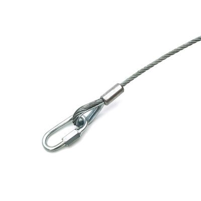 Safety Rope For Speakers With  Wire Rope Diameter 3mm Length 60cm Or Customizable