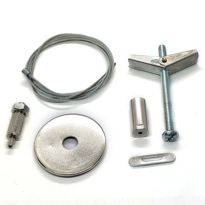 প্যানেল লাইটের জন্য স্টেইনলেস স্টীল LED লাইটিং সাসপেনশন কিট