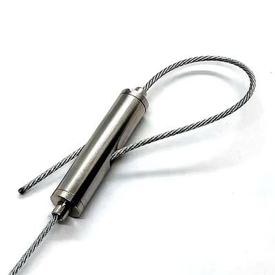 0.6মিমি~2.0মিমি স্টিলের তারের জন্য 1000 পিস ন্যূনতম অর্ডারে 7 দিনের ডেলিভারি সহ নিয়মিত কেবল লুপ গ্রিপার