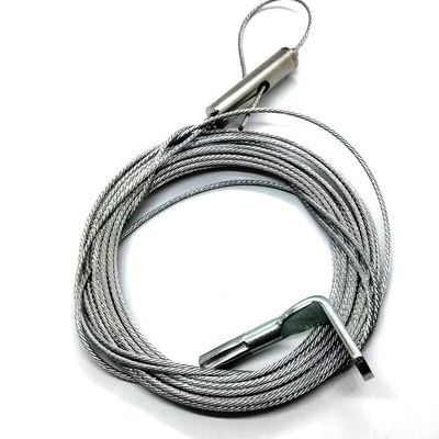 0.6মিমি~2.0মিমি স্টিলের তারের জন্য 1000 পিস ন্যূনতম অর্ডারে 7 দিনের ডেলিভারি সহ নিয়মিত কেবল লুপ গ্রিপার