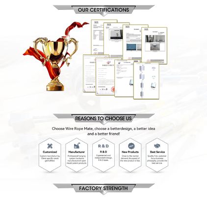 ব্রাসের ক্যাবল লুপিং গ্রিপার 0.6 মিমি ~ 2.0 মিমি ইস্পাত তারের জন্য 7 দিনের ডেলিভারি এবং 100 পিসি MOQ সঙ্গে