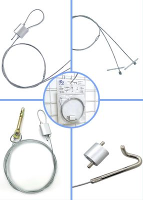 আলোর ফিক্সচারের জন্য ৭ দিনের ডেলিভারি এবং ১০০০ পিস MOQ সহ ডাবল সাইড লুপ কেবল লুপ গ্রিপার