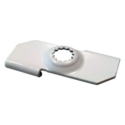 সহজ ইনস্টলেশনের জন্য ছিদ্র সহ ট্যুইস্ট টি-বার ক্যাবল ক্লিপ সাসপেনশন সিস্টেম সিলিং গ্রিড ক্লিপ