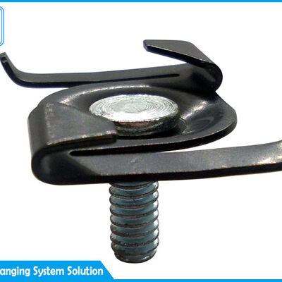 বিল্ডিং উপাদান টি বার ইস্পাত তারের ক্লিপ সাসপেন্ড সিলিং টি গ্রিড