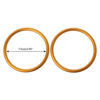 আর্গোনোমিক বেবি ৬০৬৩ অ্যালুমিনিয়াম স্লিং রিং, সহজে পরার যোগ্য