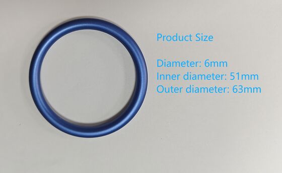 কাস্টমাইজযোগ্য নীল অ্যানোডাইজিং ফিনিশ রিং স্লিং রিং আরামদায়ক টেকসই বেবি ক্যারিয়ারের জন্য